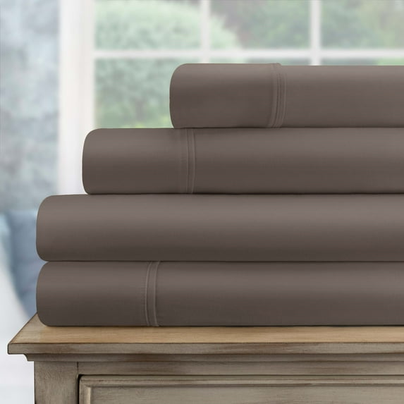 Egyptian Cotton 700 Thread Count Sheet Set, Queen, Grey