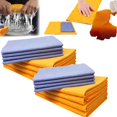 thumbnail image 1 of Acssart Shammy,Acssart Absorbent Cleaning Cloth,Cozy Home Ultra-Absorbent Miracle Cleaning Shammy,Absorbent Cleaning Cloth Multi-purpose Non-woven Cleaning Towels,Machine Washable,Random Cutting, (16), 1 of 8