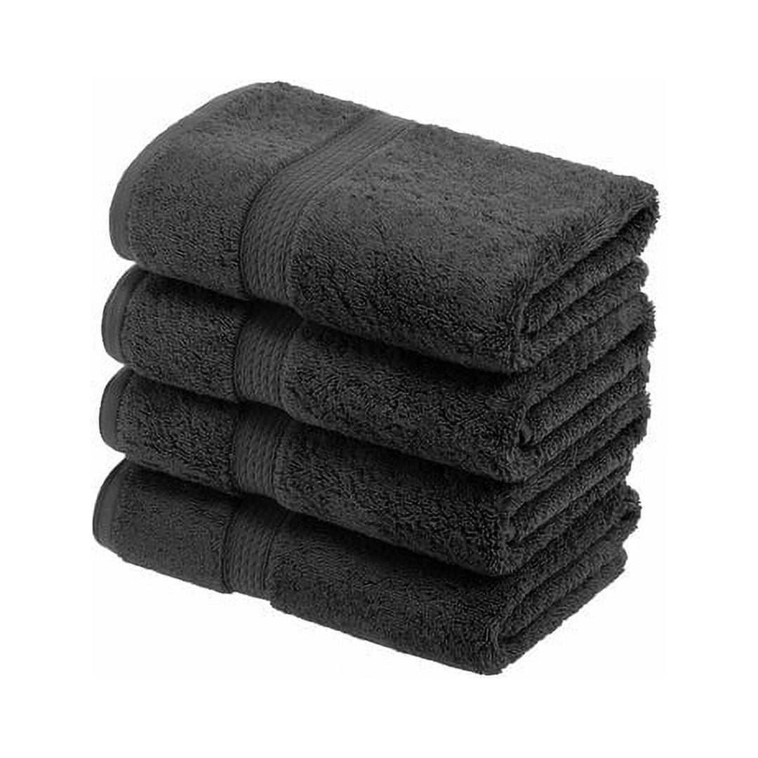 Egyptian Cotton 900 GSM Hotel Quality 4-Piece Hand Towel Set Charcoal