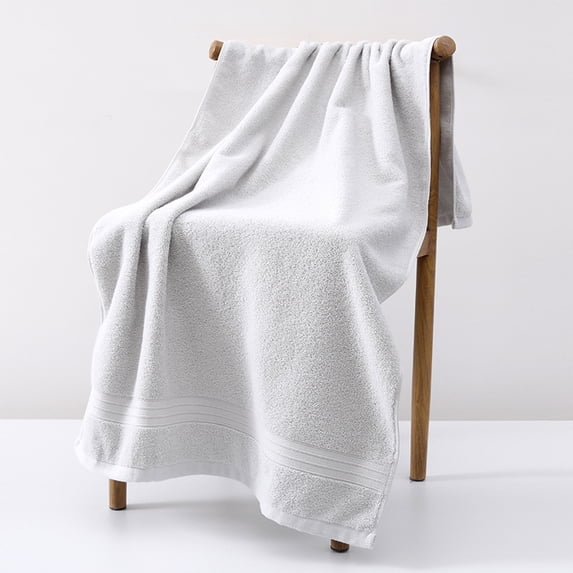 Egyptian Cotton Bath Towels 24×47 Inch, 100% Cotton 800 GSM Bath Towels, Highly Absorbent Ultra Soft Skin-Friendly Low-Lint Luxury Bath Towels for Home, Guest Room, Gym and Pool Use