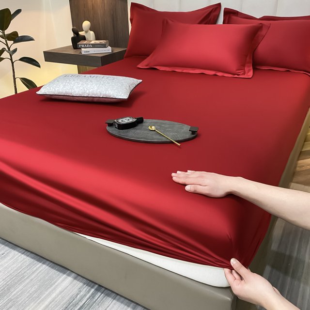 Egyptian Cotton Fitted Sheet with Elastic Band Luxury Soft Mattress