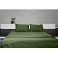 thumbnail image 1 of Egyptian Cotton Sheet Set | Sheet Set Full Size | 4 Piece Sheet Set | Bed Sheet Set | Wrinkle & Fade Resistant | Olive Sheet Set | 600 TC 15 Inch Dp Comfy Bedding Set, 1 of 6