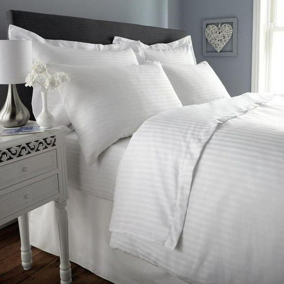 Egyptian Cotton White Bedding