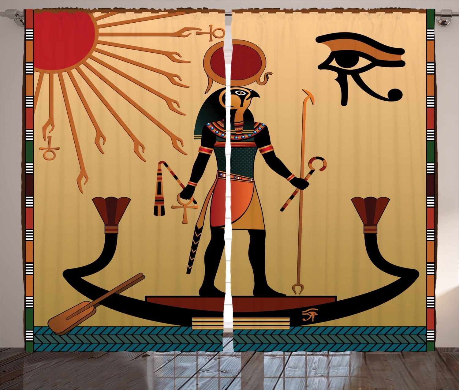 Egyptian God of The Sun Eye of Ra Tablecloth LT9