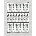 thumbnail image 1 of Egyptian Decor Wall Hanging Tapestry, Egyptian Hieroglyphics With Anubis Traditional Cultural God Mummy After Life Art Print, Bedroom Living Room Dorm Accessories, By Ambesonne, 1 of 1