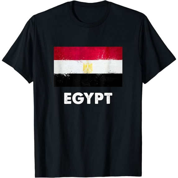 Egyptian Flag Shirt | Egyptian T-Shirt mens t shirt,black,women,funny,misfits,men,journey,t-shirt