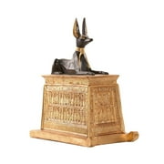 Egyptian God Anubis Collectible Statue, Museum Reproduction With Certificate