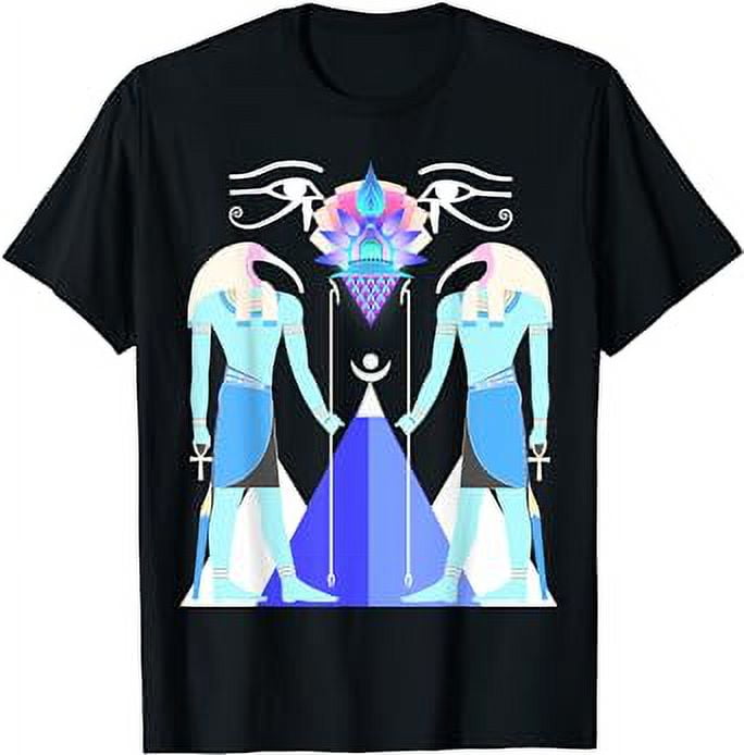 Egyptian God Thoth Kemetic Tehuti T-Shirt Amen-Ra Egyptian God Thoth Kemetic Tehuti T-Shirt Amen-Ra