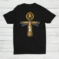 Egyptian Goddess Isis Ancient Egypt Queen Pharaoh Ankh Cross Shirt Gift