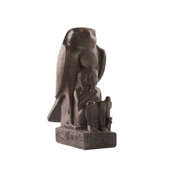 Egyptian King Ramses II Protected By Horus - Certified Museum Reproduction