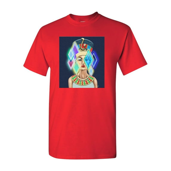 Egyptian Lady Egypt Queen Tanya Ramsey Artworks Art DT Adult T-Shirt Tee