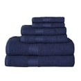 thumbnail image 1 of Egyptian Majestic  Heavy Weight 100-Percent Cotton 6-Piece Towel Set - Medieval Blue, 1 of 1
