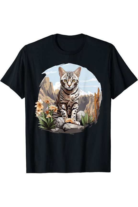 Egyptian Mau Cats Kitten Egyptian Mau Cat T-Shirt, Unisex T-Shirt