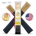 thumbnail image 1 of Egyptian Musk Exotic Incense Sticks 11 Inch - Bulk 1 Bundle 85 to 100 Sticks - Natural 11" Long Lasting Aroma That Burns for 45 to 60 Minutes., 1 of 14