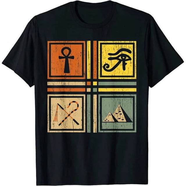 Egyptian Mythology Egypt Pyramid Ancient Egypt T-Shirt | eBay - Walmart ...