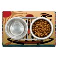 thumbnail image 1 of Egyptian Pet Mat for Food and Water, Sun Old Egyptian Timeless Grace Tradition Illustration Print, Non-Slip Rubber Mat for Dogs and Cats, 18" X 12", by Ambesonne, 1 of 1