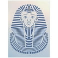 Egyptian Pharaoh Stencil Hieroglyphics Classic Egyptian Symbol