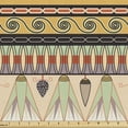 thumbnail image 1 of Ambesonne Egyptian Fabric by the Yard Upholstery, Abstract Indigenous, 5 Yards, Multicolor, 1 of 4