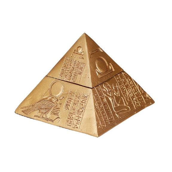 Egyptian Pyramid Jewelry Trinket Keepsake Box Container New