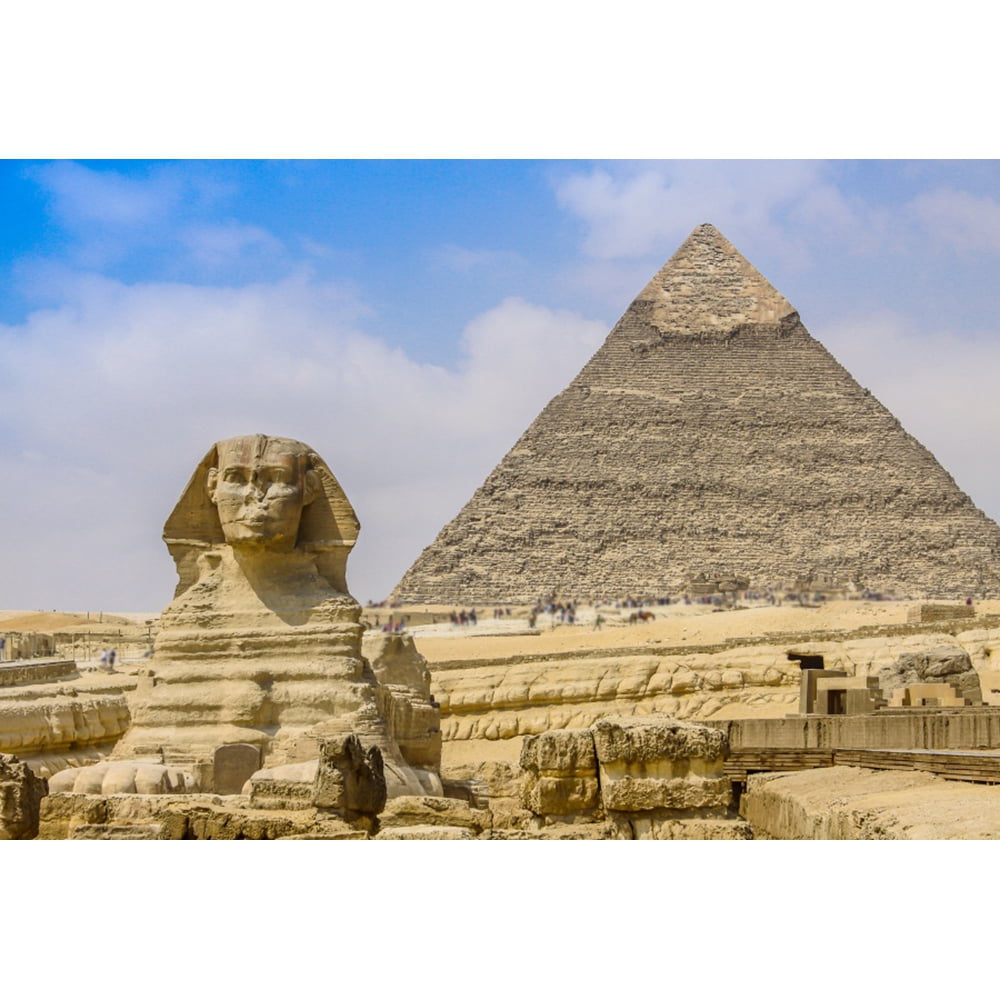 Egyptian Pyramids Backdrop Egypt Ancient Architecture Ruins Natural ...