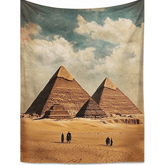 Egyptian Pyramids Canvas Wall Art Suitable for Living Room Dorm Room Office and Apartment Decoration.