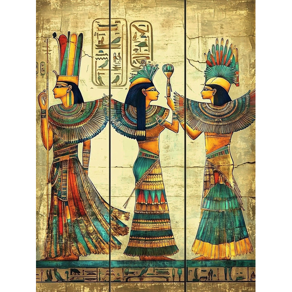 Egyptian Queen Canvas Wall ArtSuitable for Living RoomBedroomOfficeDining Room and Hallway Decoration.