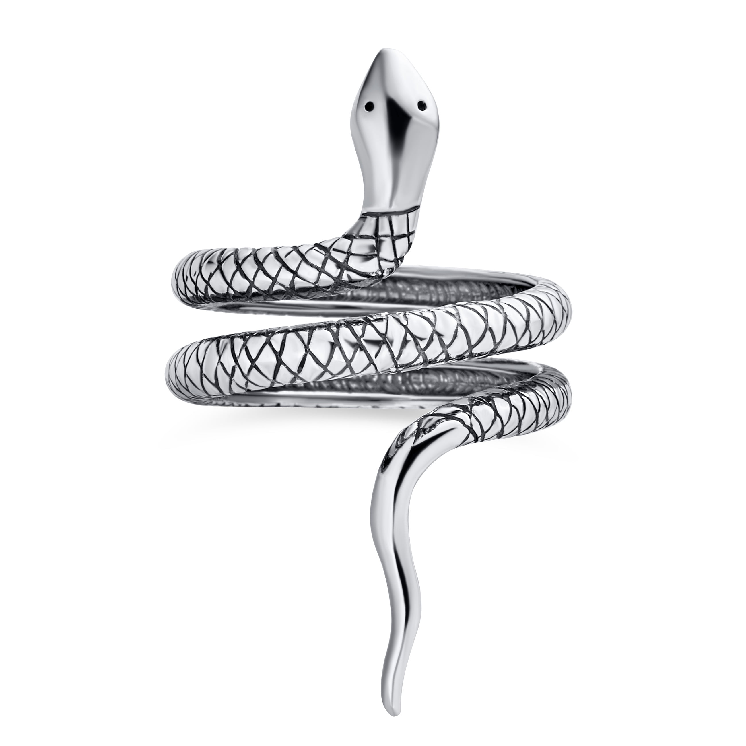 Long outlet snake ring