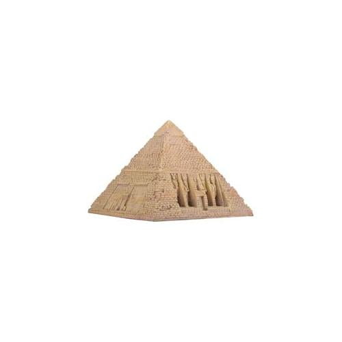 Egyptian Sandstone Pyramid Box Collectible Egypt Decoration Container
