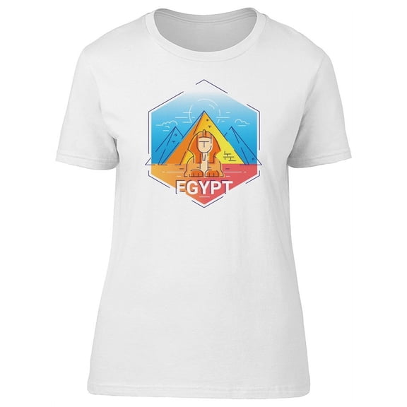 Egyptian Sphinx, Egypt Lovers Tee Women's -Image by Shutterstock