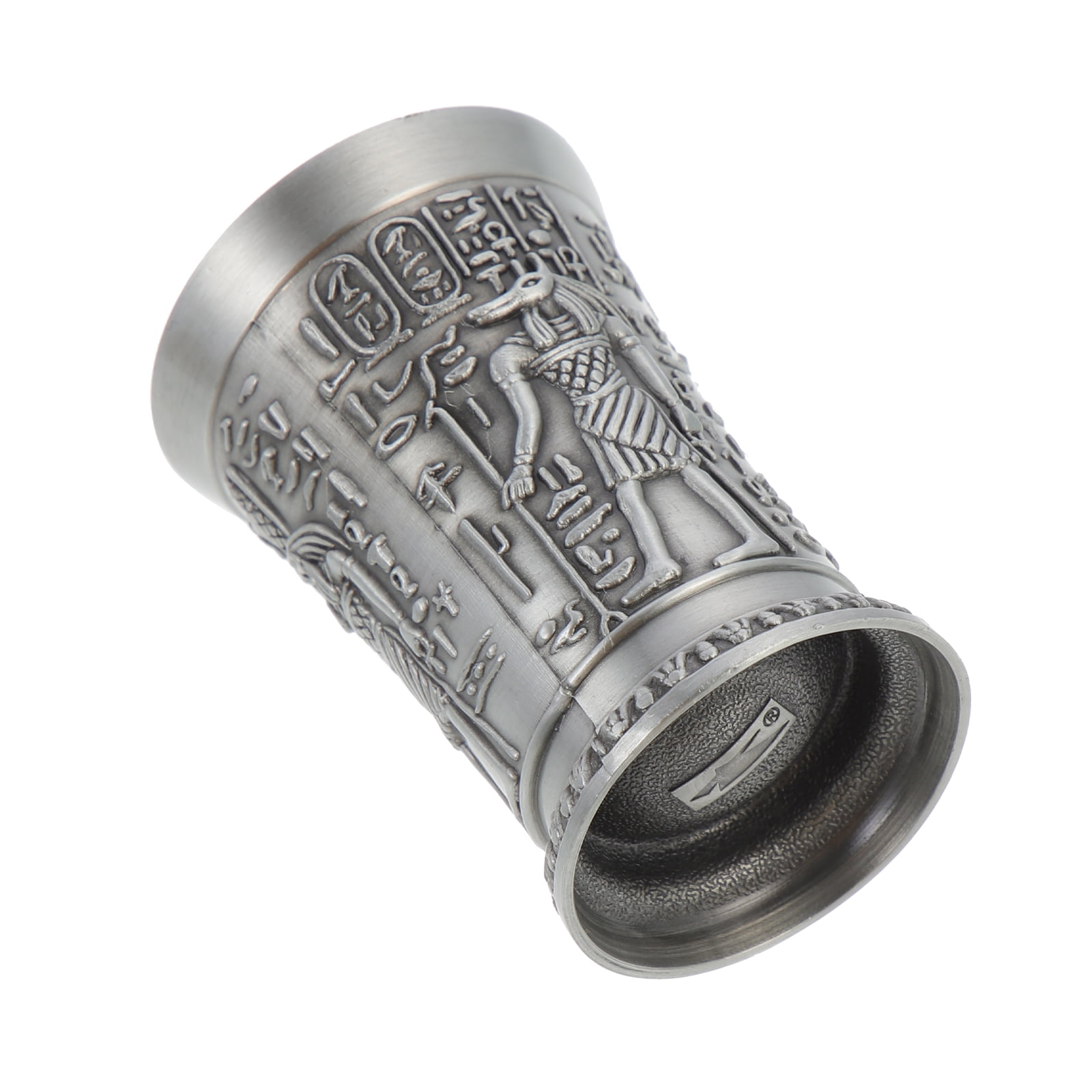 Egyptian Style Wine Glass Metal Cups Creative Display Drinking