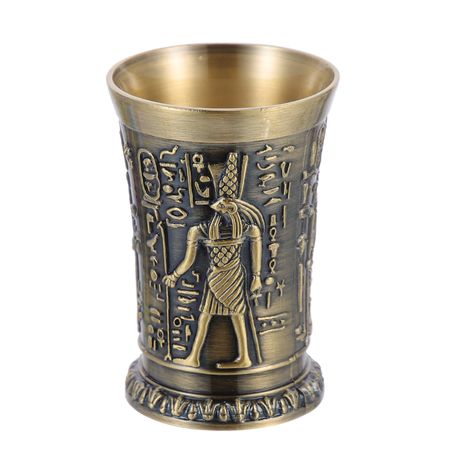 Egyptian Style Wine Glass Retro Cup for Cocktail Vintage Drinking