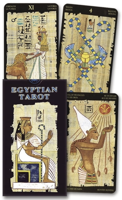 Egyptian Tarot Egyptian Tarot Deck, (Hardcover) - Walmart.com