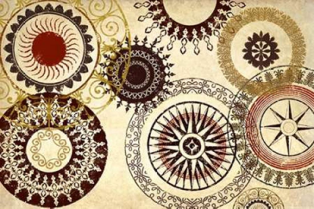 Egyptian Textile Canvas Art - Michael Marcon (24 x 36)