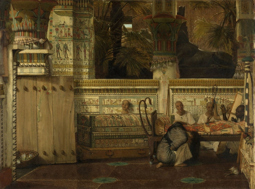 Egyptian Widow Canvas Art - (36 x 24)