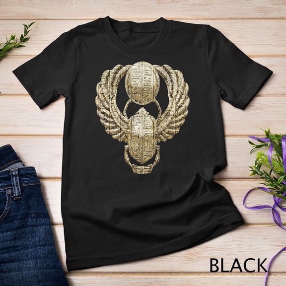 Egyptian Winged Scarab Beetle T-Shirt Unisex T-shirt