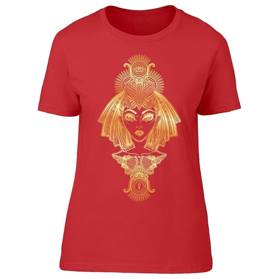 Egyptian Woman Ritual Crown T-Shirt Women -Image by Shutterstock, Female x-Large