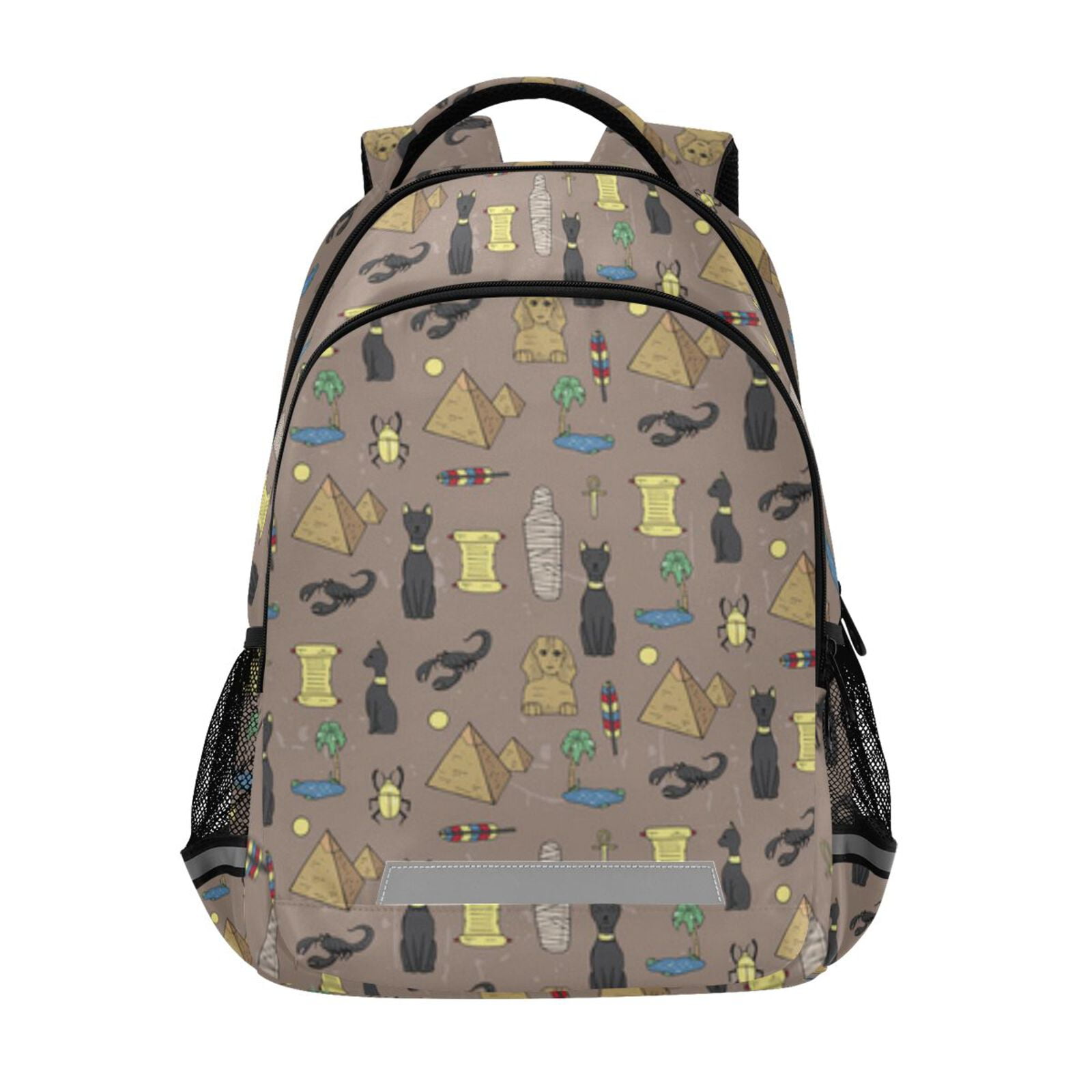 Egyptian Pattern Print Backpack