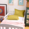 thumbnail image 1 of Egyptian cotton Toddler Pillowcase,Breathable and Cozy Travel Pillow Cover with Envelope Closure, 13" x 18", Yellow, 2 Pack, 1 of 5