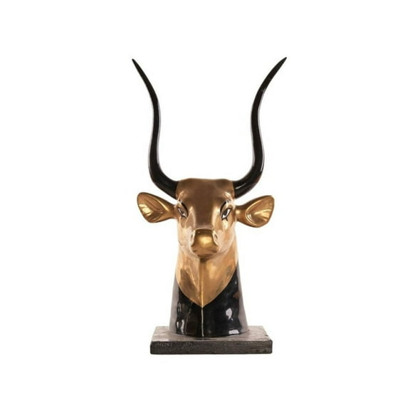 Egyptian goddess Hathor Cow Bust - Certified Museum Reproduction Statue