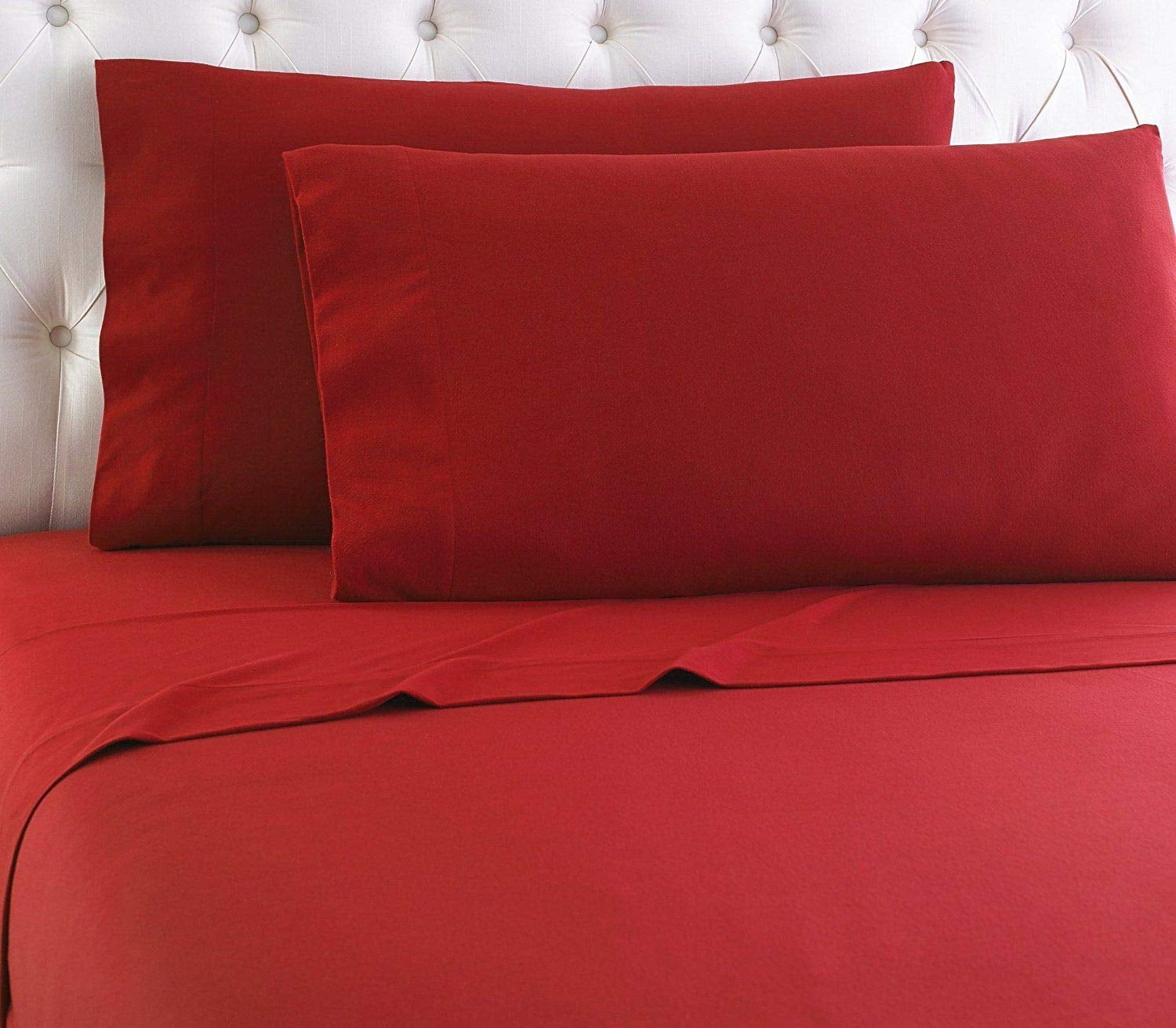 Egyption Collection 100% Cotton Flannel Sheet Set 4 Piece Bed Set