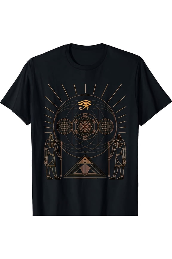 Egyptology Anubis Pyramids SymB1Ol Kemetic Egyptian T-S1Hirt