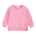 thumbnail image 1 of Egzmbll Pullover for Child Toddler Boys And Girls Sweater Coat Round Neck Small And Medium Children's Pullover Solid Color Top, 1 of 4