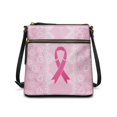 thumbnail image 1 of Eheartsgir Breast Cancer Awareness Campaign Crossbody Bag, Waterproof Women's Shoulder Bag PU Leather Stylish Crossbody Purse for Travel Daily Use, 1 of 7