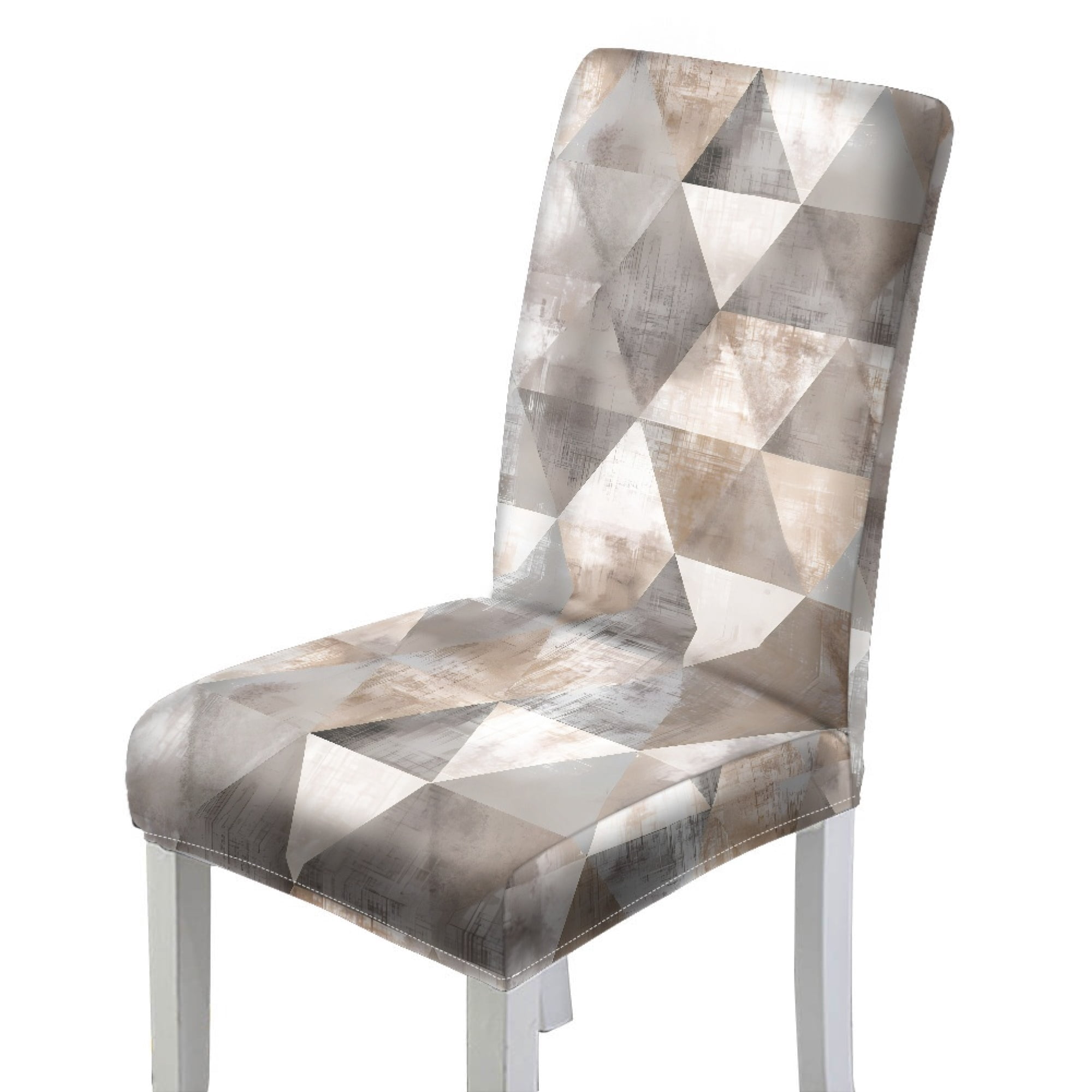 Pattern Chair Covers Eheartsgir Geometric Pattern Design Dining Chair Covers, Removable ...