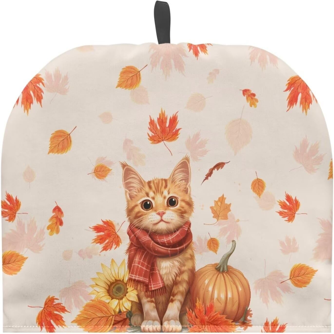 Eheartsgir Irises Flower Tea Pot Cozies Kitchen Teapot Dust Cover with