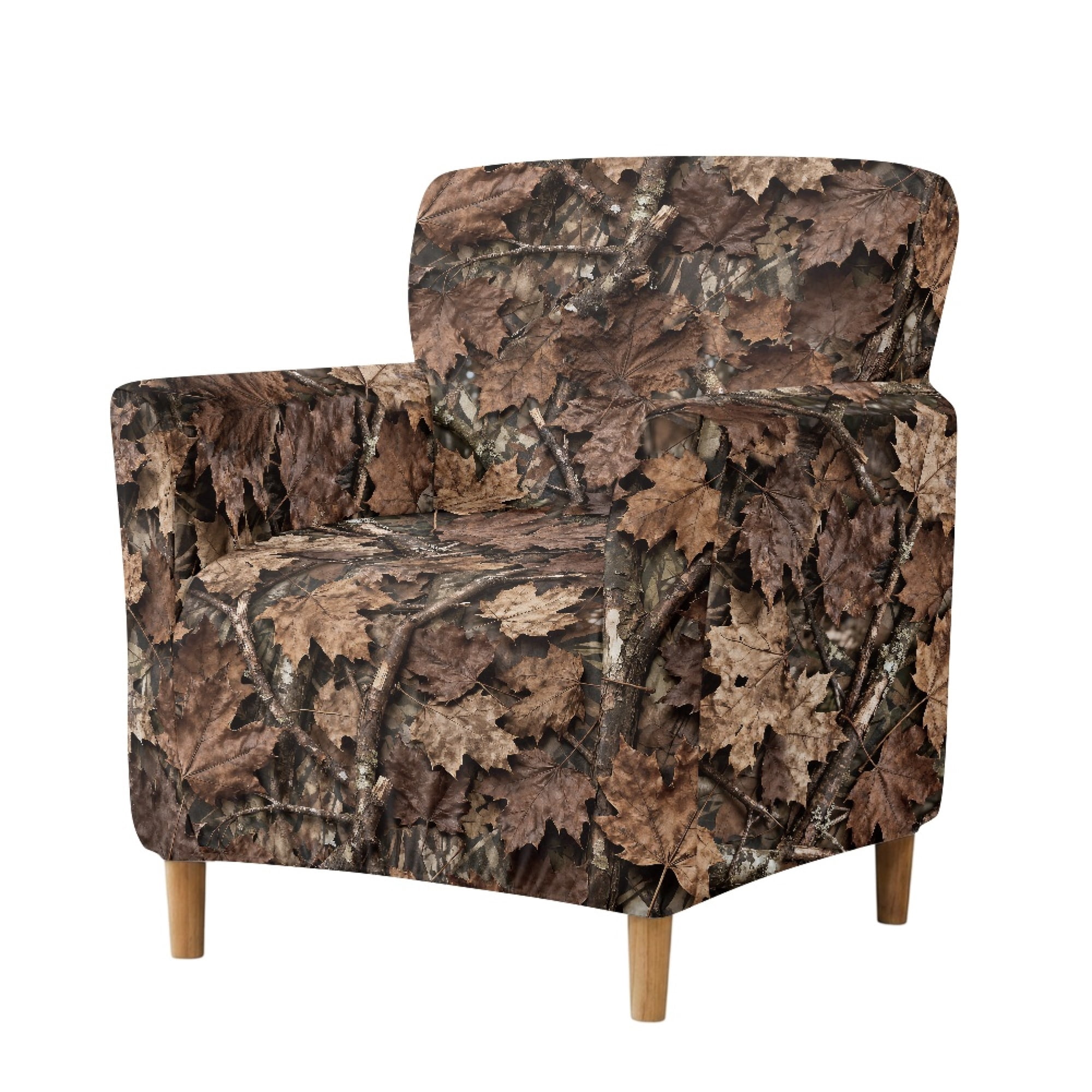 Eheartsgir Leaf Camo Pattern Stretchable Spandex Couch Cover, Soft ...