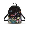 thumbnail image 1 of Eheartsgir Mushroom Star Garden Mini Backpack with Lightweight Multi-Purpose Mini Backpacks for Travel, Polyester Travel Shoulder Bag for Dating, 1 of 8