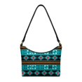 thumbnail image 1 of Eheartsgir PU Leather Shoulder Handbag for Wife, Southwestern Geometric Sturdy Shoulder Purse for Travel Shopping, 1 of 8