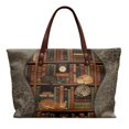 thumbnail image 1 of Eheartsgir Polyurethane Leather Tote Purse with Waterproof, Sleeping Cats Bookcase Large Capacity Hand Bag for Travel and Daily Use, 1 of 6