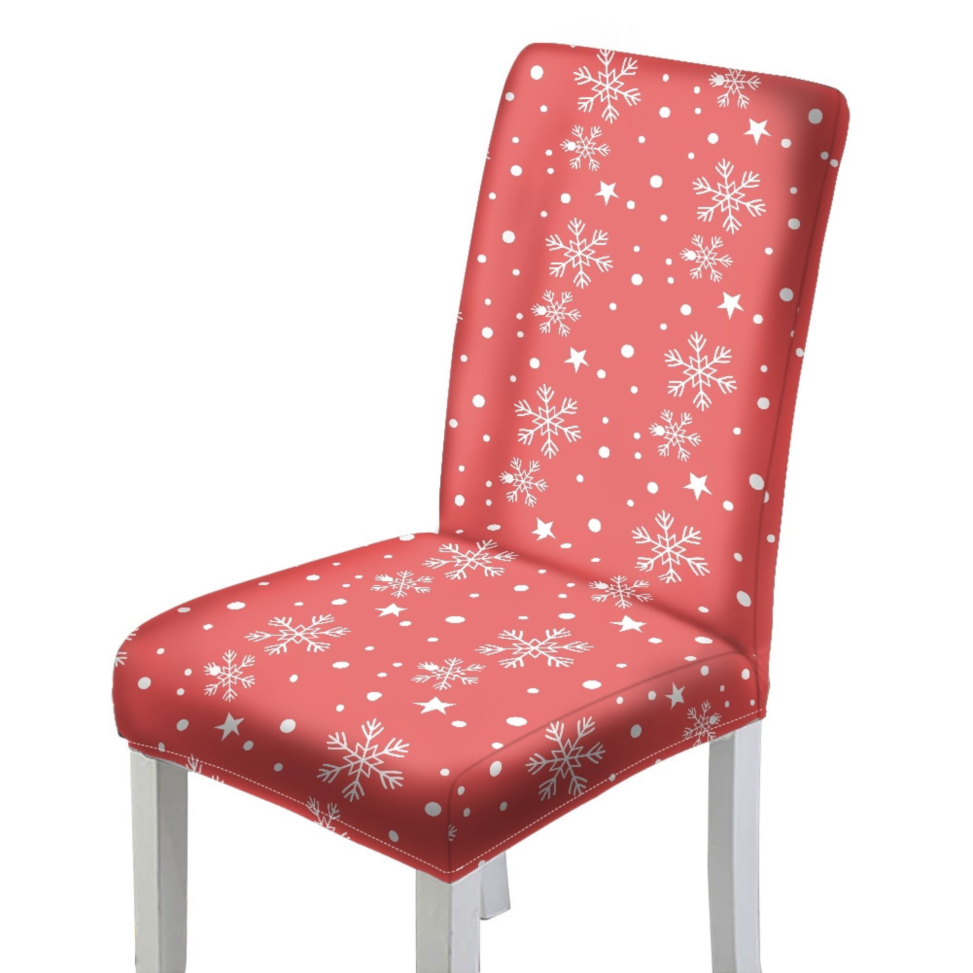 Pattern Chair Covers Eheartsgir Snowflake Pattern Design Dining Chair Covers, Stretch Chair ...